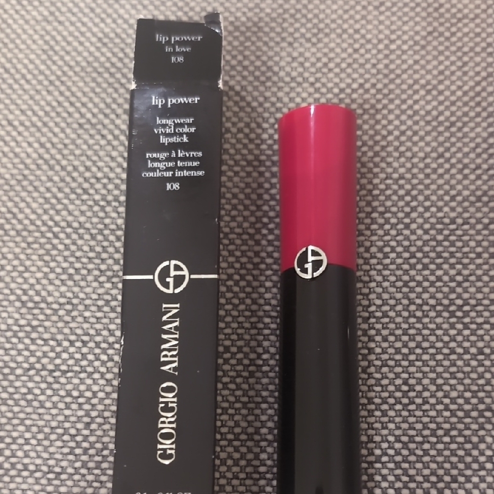Giorgio Armani Lip Power Lipstick - in love